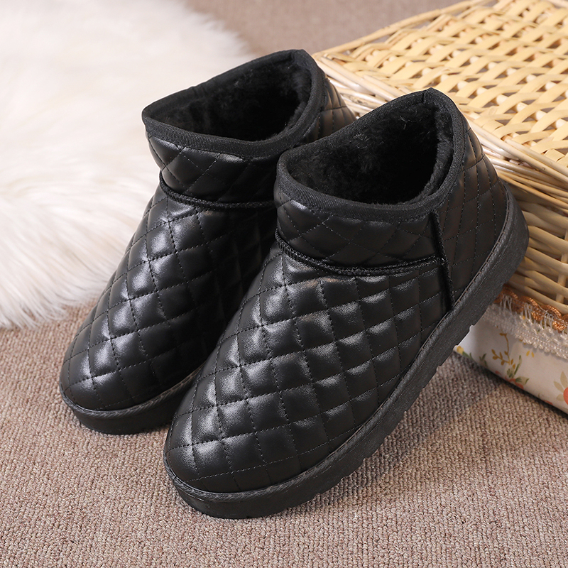 velvet Flat-bottomed boots nihaostyles clothing wholesale NSYUS84470