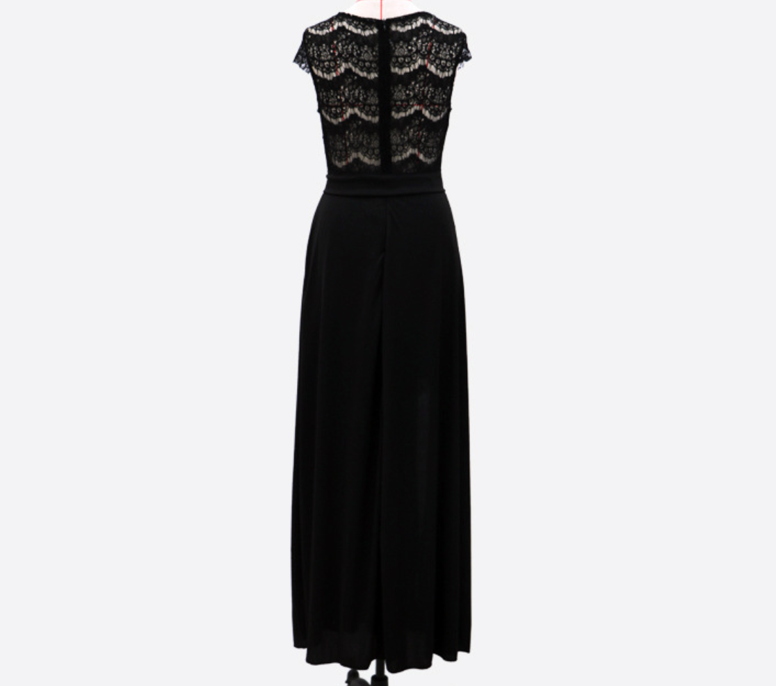 short-sleeved V-neck Slim dress nihaostyles clothing wholesale NSYIS85476