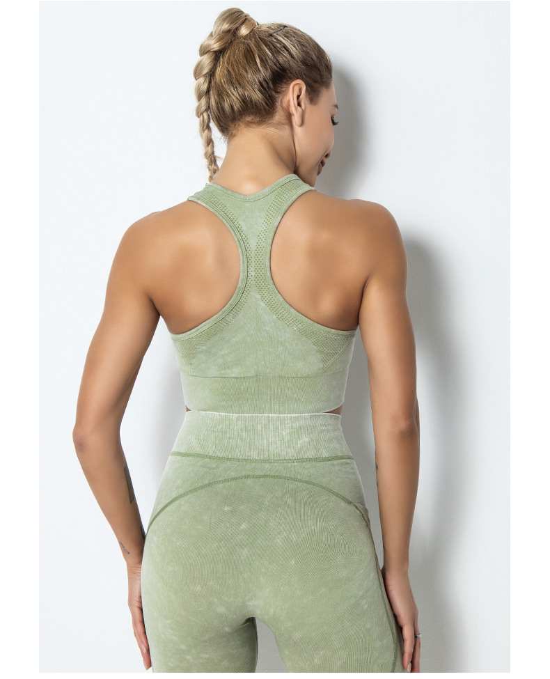shockproof beauty back high elastic seamless yoga vest NSLUT60140