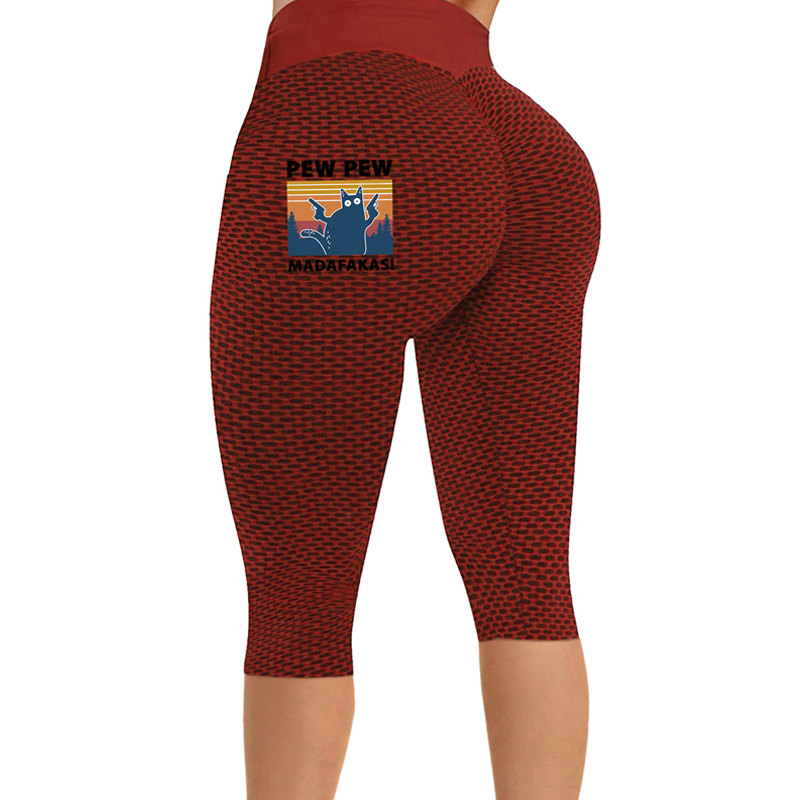 new fashion tight-fitting hips and slimming casual cropped trousers NSJIN62636