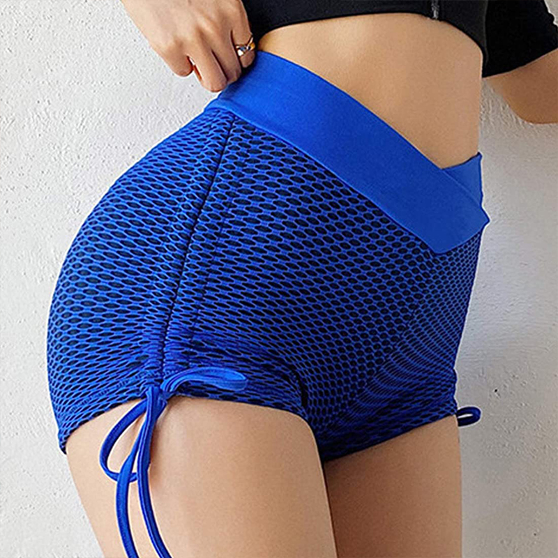 Summer comfortable fashion print high-waist lace-up elastic hip leggings NSJIN62628