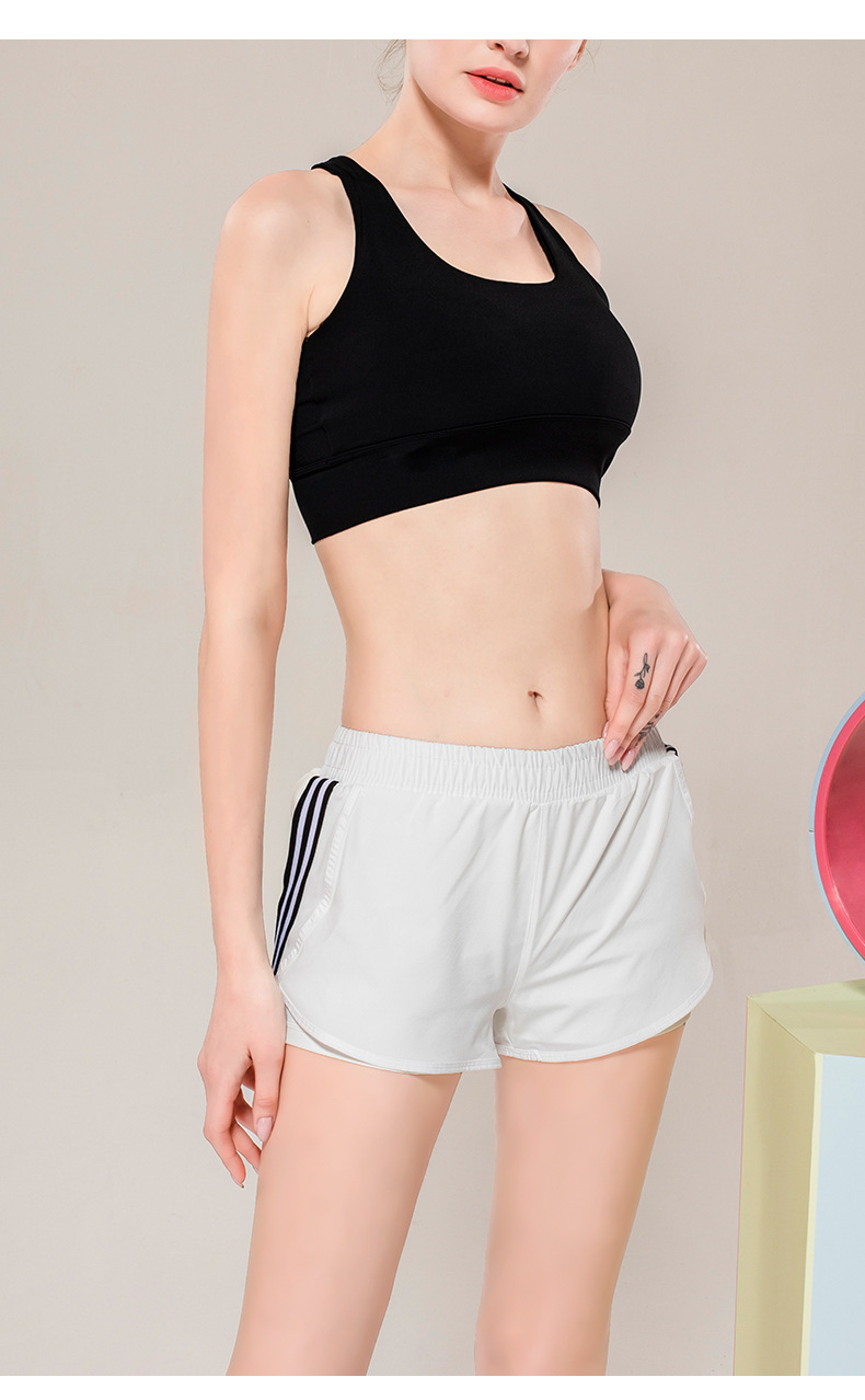 Stitching outdoor breathable fitness quick-drying sports casual shorts NSLUT60524