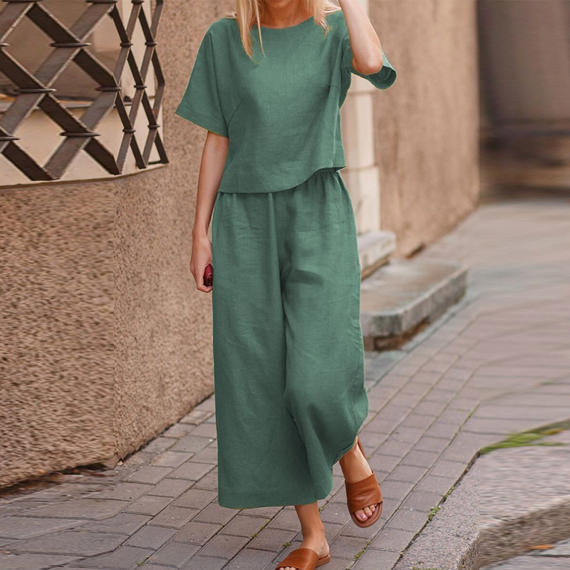 Casual Loose Solid Color Set NSSUO66510