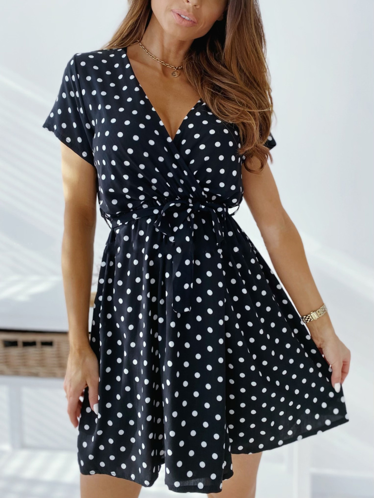 wholesale clothing vendors Nihaostyles short-sleeved slim dress NSOUY67078