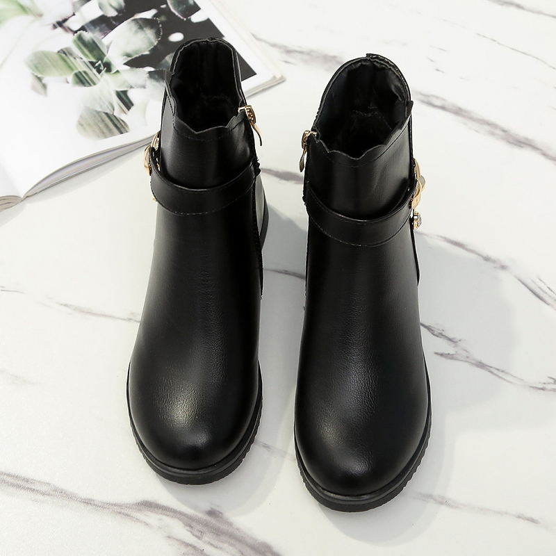Flat simple short boots nihaostyles clothing wholesale NSYUS74954