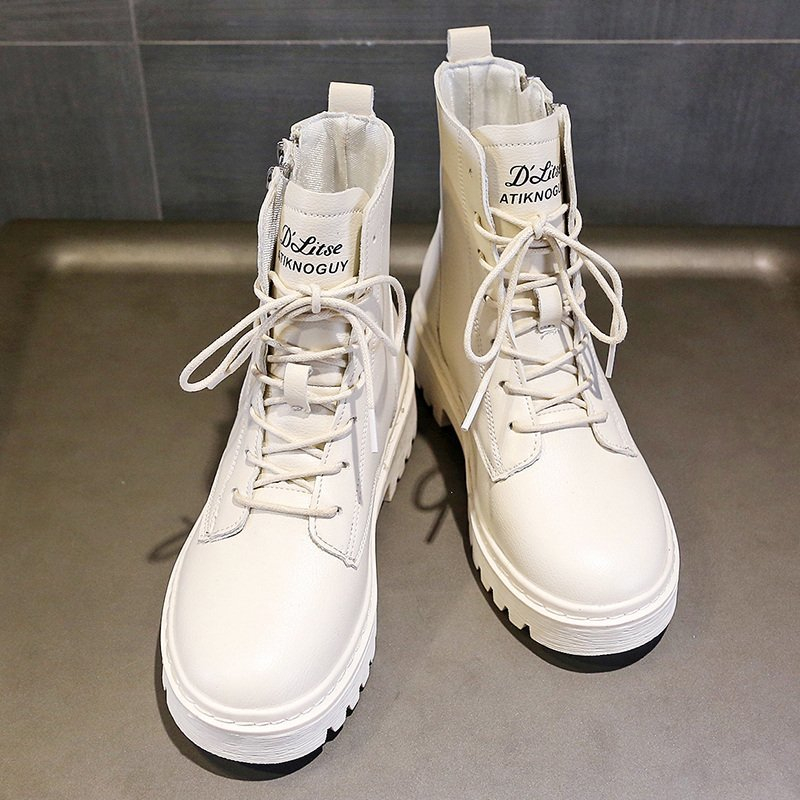 Flat casual Martin boots nihaostyles clothing wholesale NSYUS74922