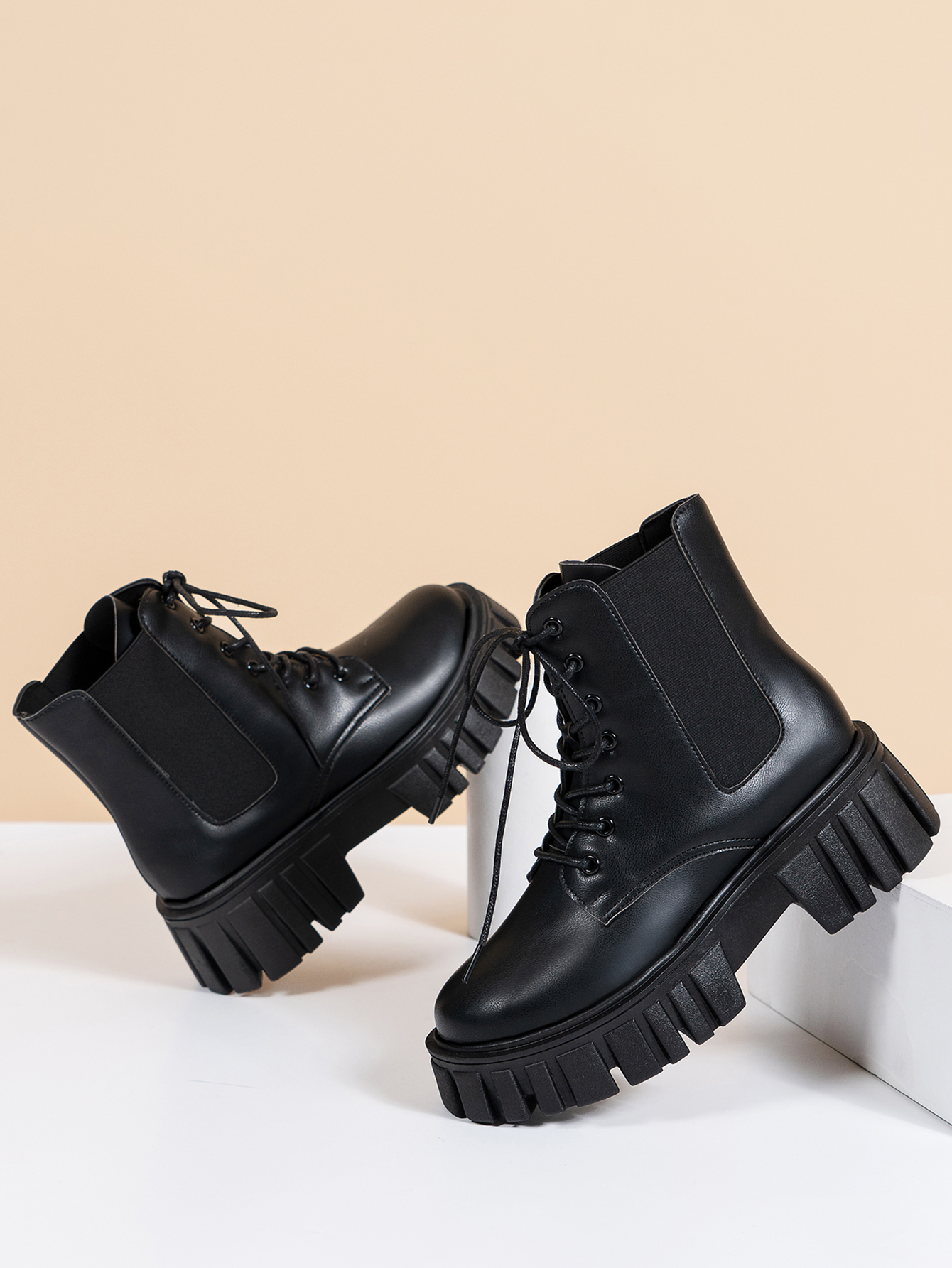 high chunky heel short boots nihaostyles clothing wholesale NSYUS83244
