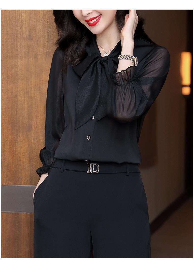 Solid Color Long-Sleeved Shirt NSSYD116204