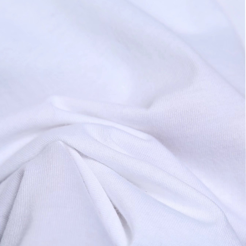 Girls printing short-sleeved white T-Shirt NSLAY123741