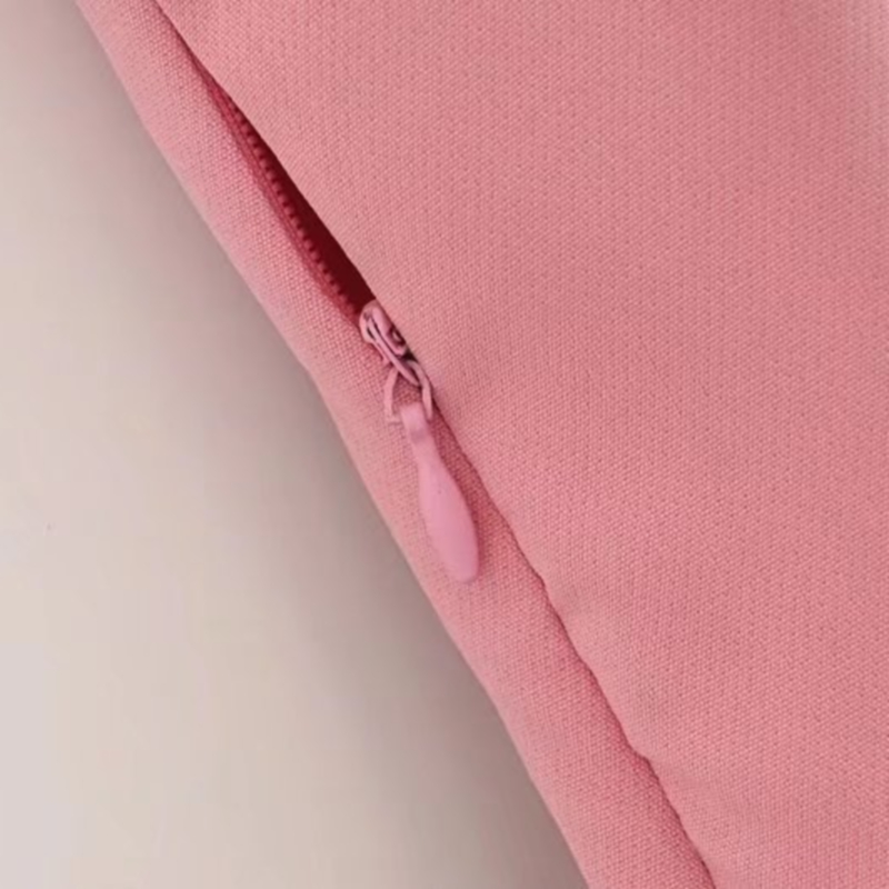 Bow Knot sleeveless slim color matching Dress NSLAY127299